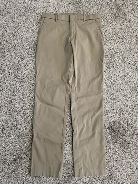 Men's Apt. 9 Khaki Premier Flex Slim Fit Stretch Dress Pants 30 x 30 EUC